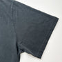 REMIRELIEF レミレリーフのSP加工 New fit TEE (無地)BLACK・袖画像