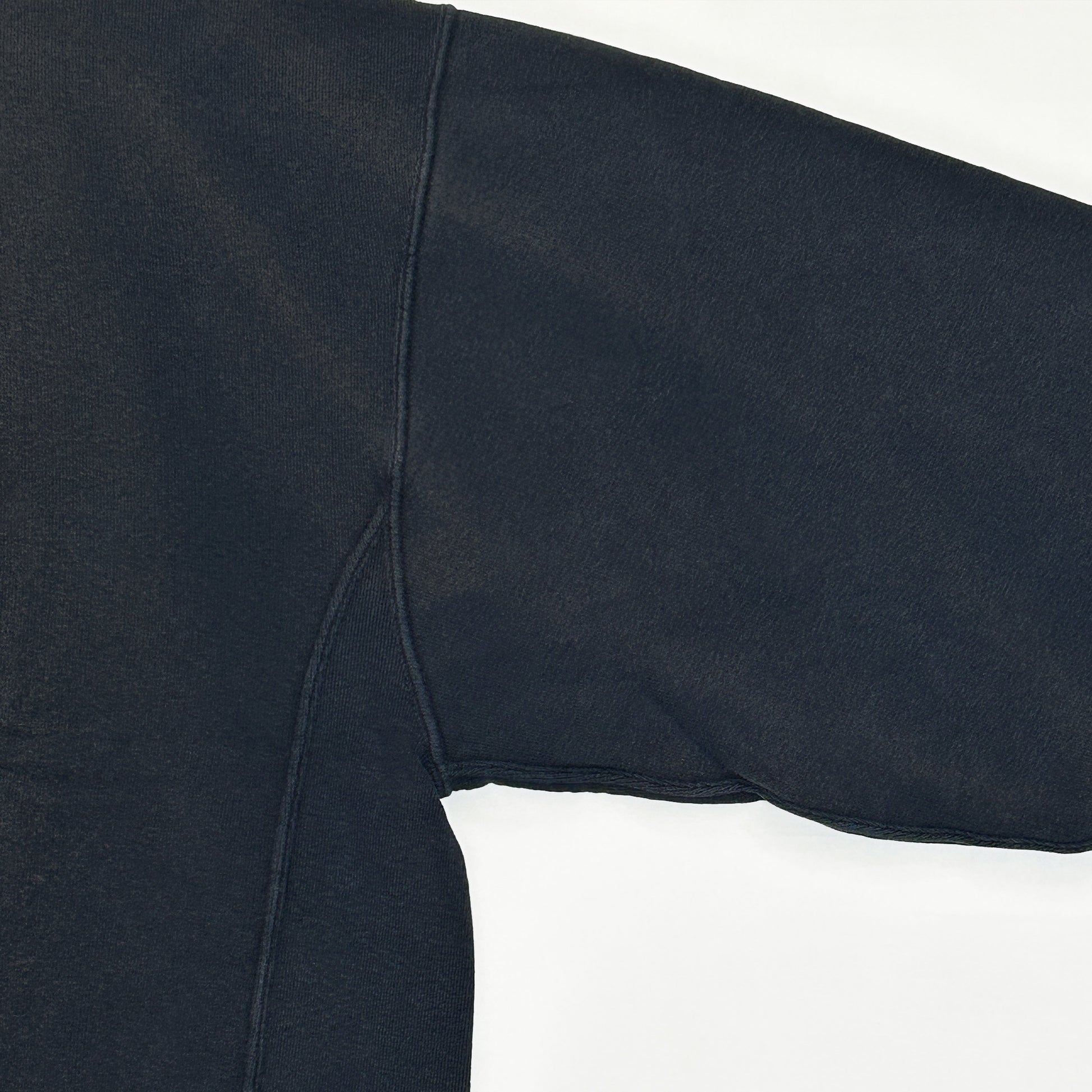 SP加⼯3⾶び裏⽑クルー(ILLINOIS)日焼け&ペンキ加工