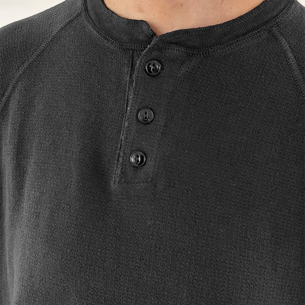 WタックヘンリーネックロンT