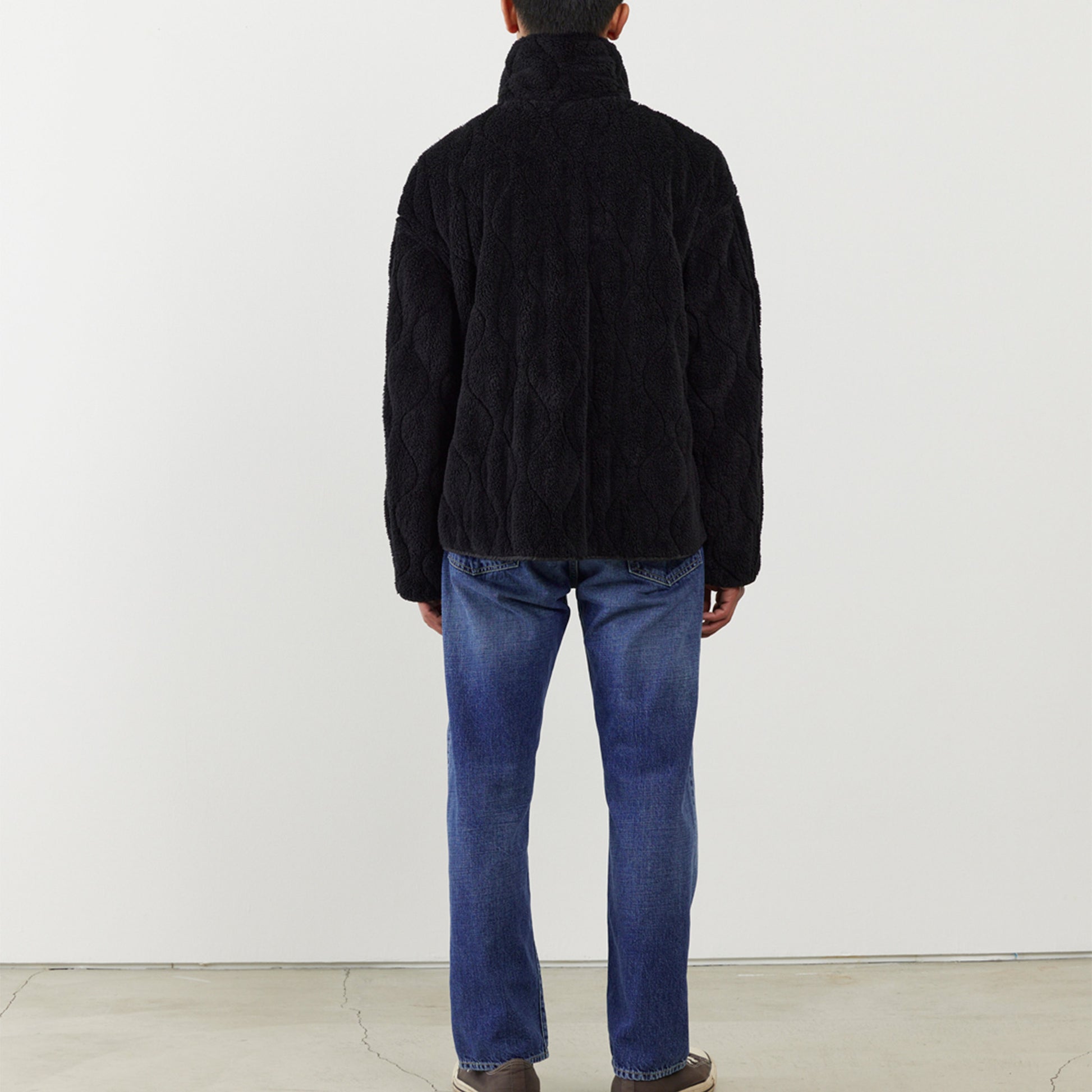 ナイロンリップボアリバーシブルJKT