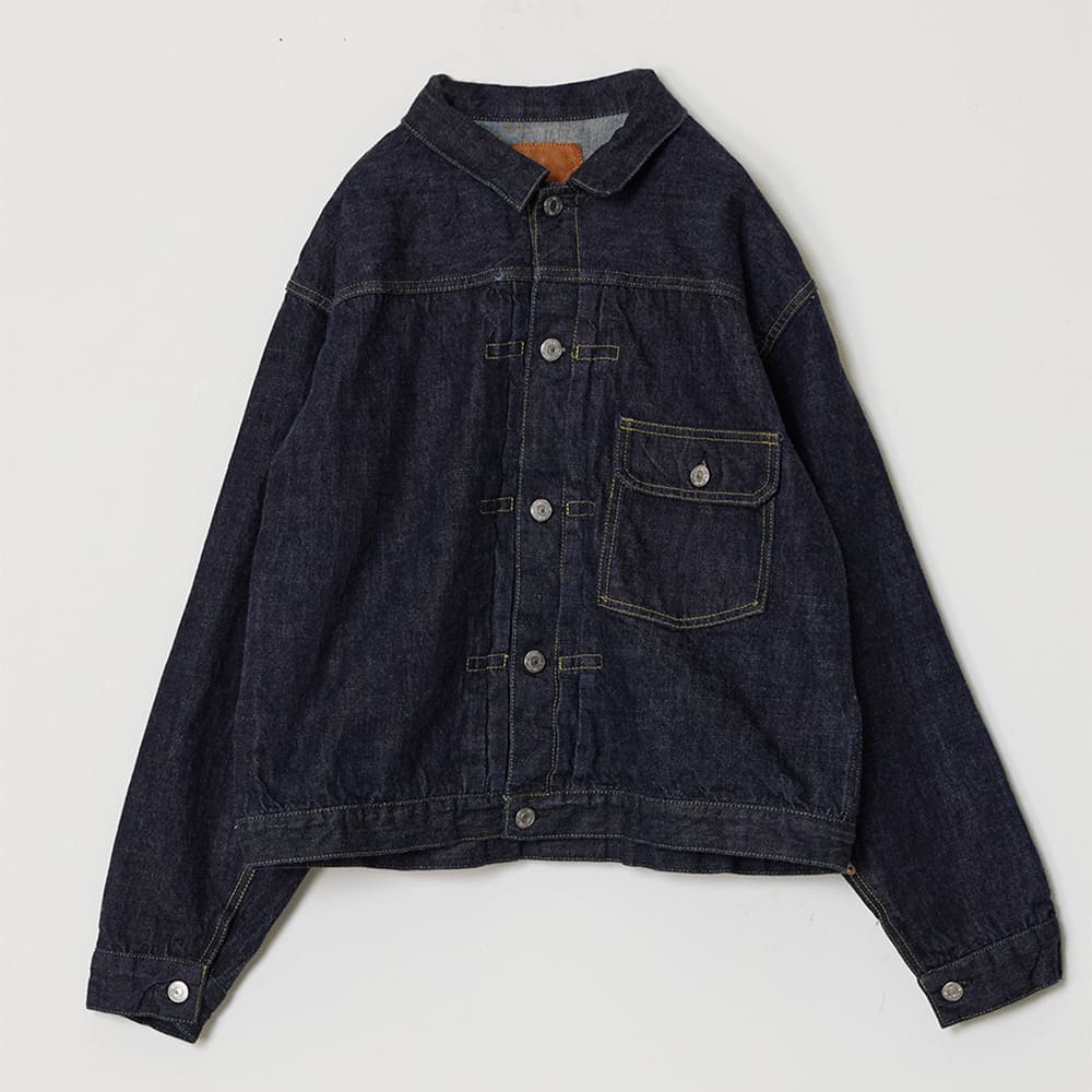 12oz SELVEDGE DENIM 1st JKT (ONEWASH)