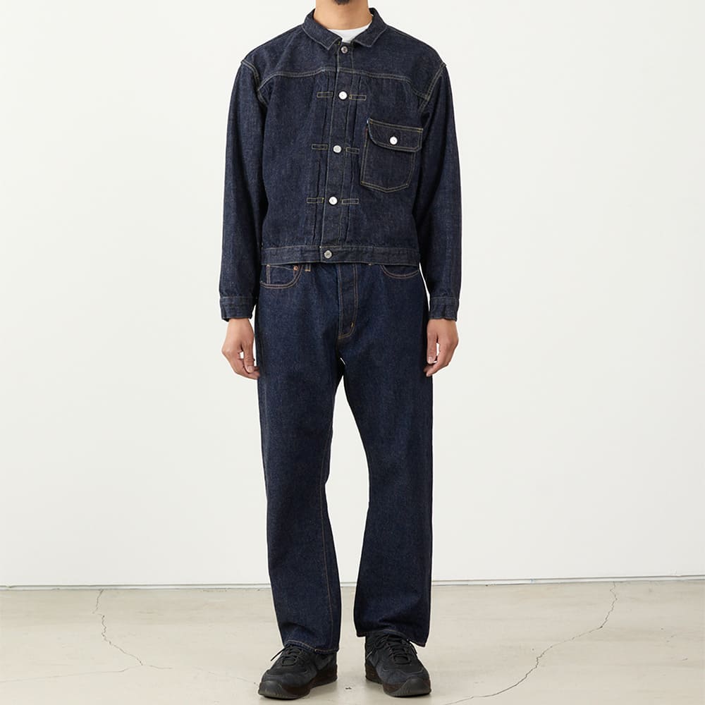 12oz SELVEDGE DENIM 1st JKT(ONEWASH)