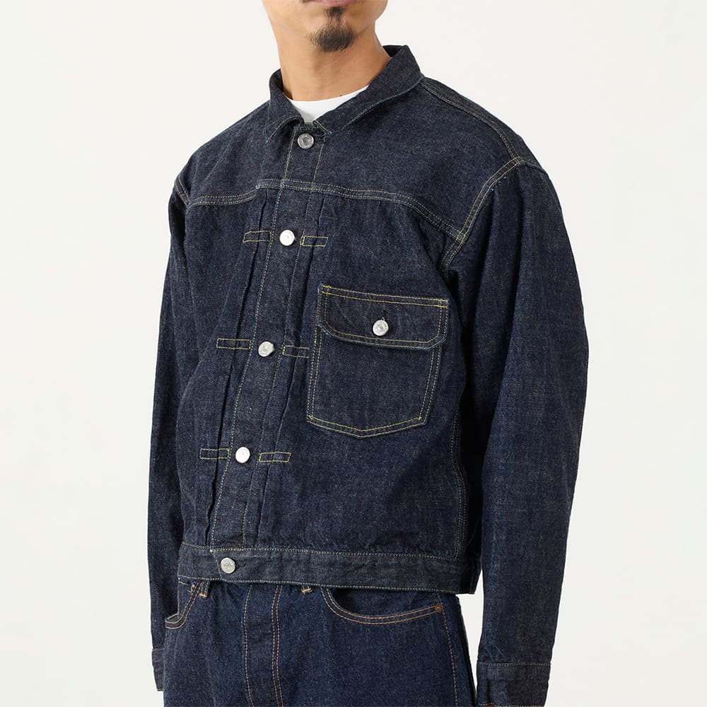 12oz SELVEDGE DENIM 1st JKT(ONEWASH)