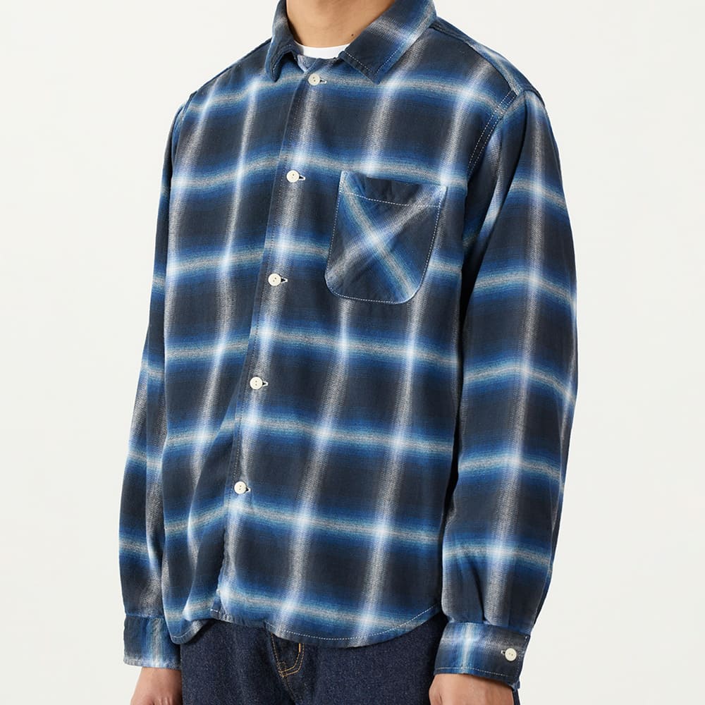 Ombrenel Check Regular Shirt