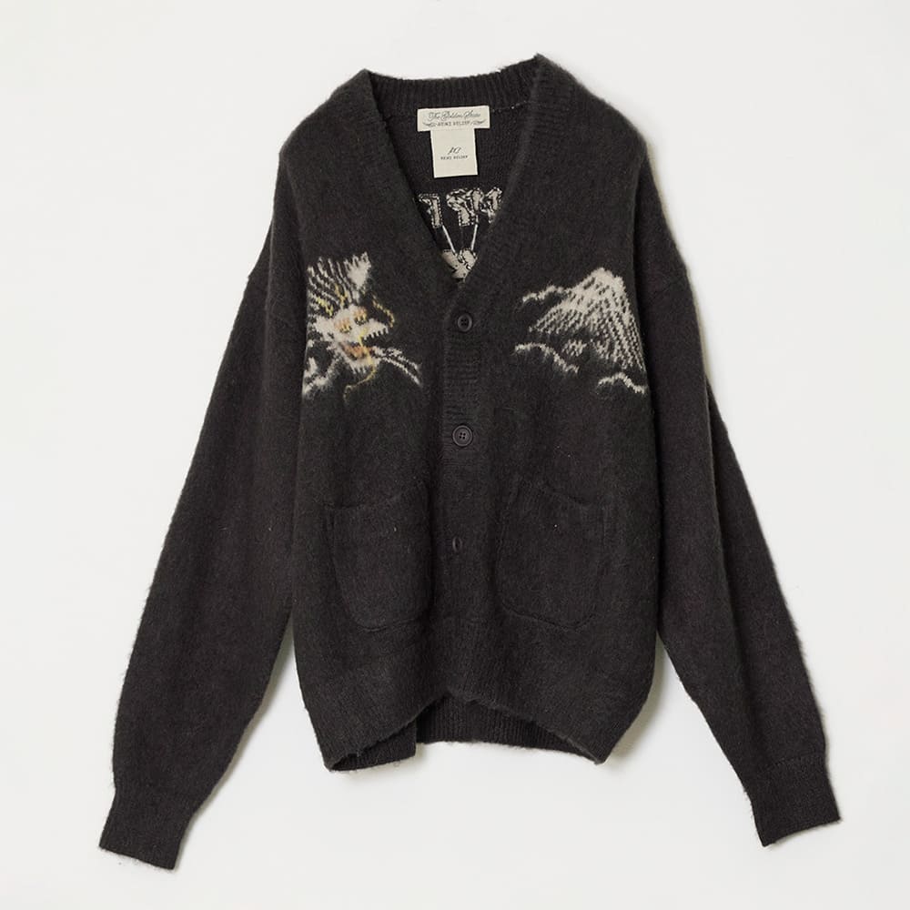 기모 니트 카데 (스카 무늬)