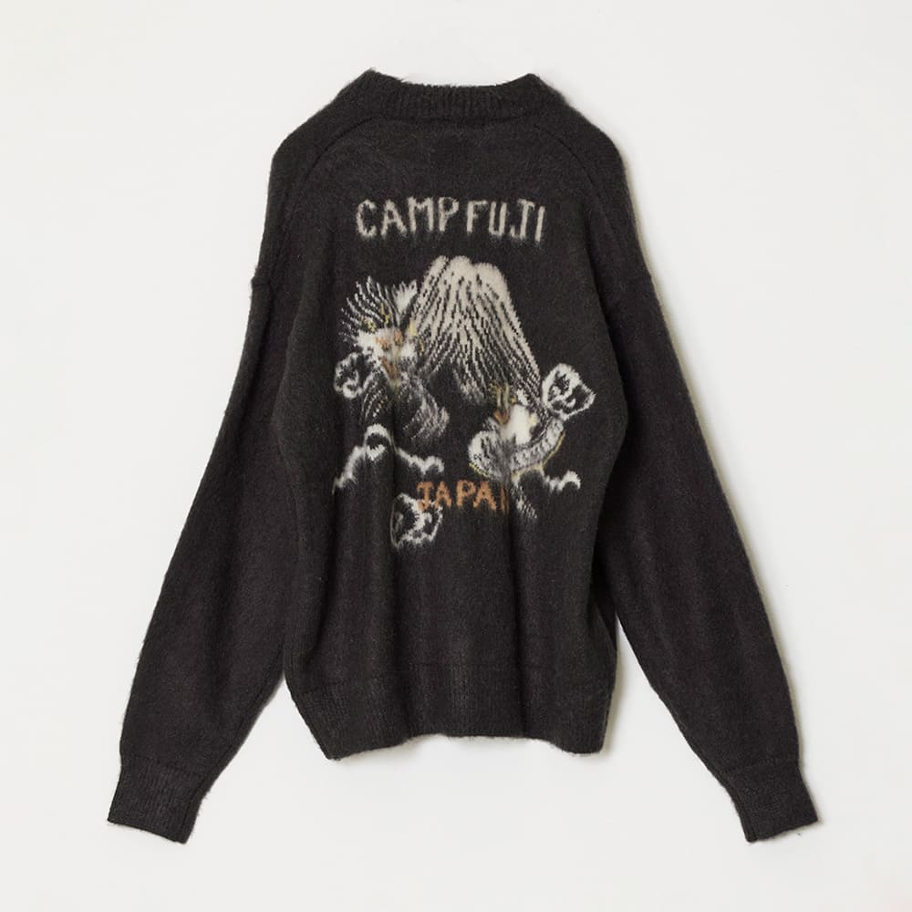 기모 니트 카데 (스카 무늬)