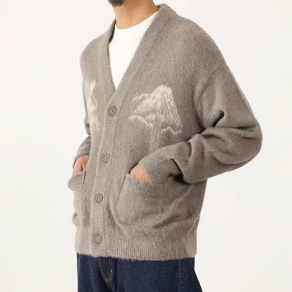 기모 니트 카데 (스카 무늬)