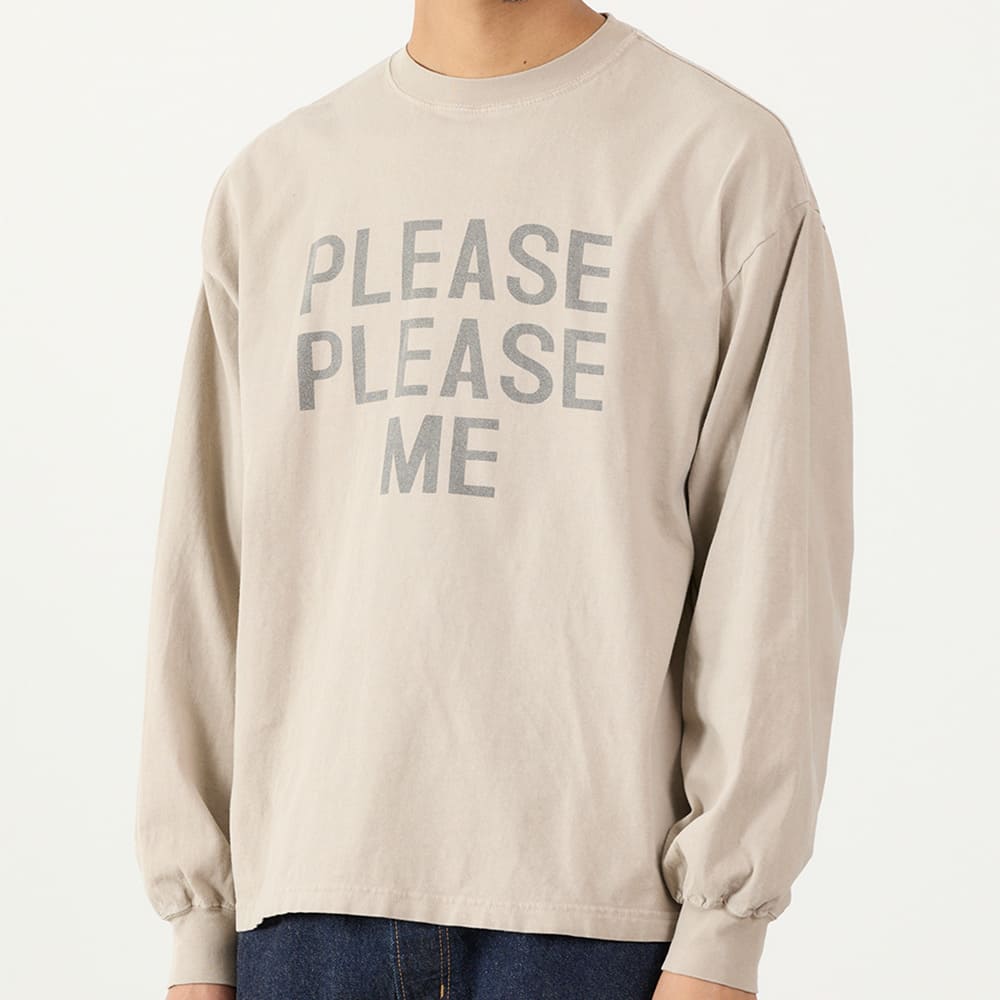 HARD SP加工20/天竺ロンT(PLEASE)