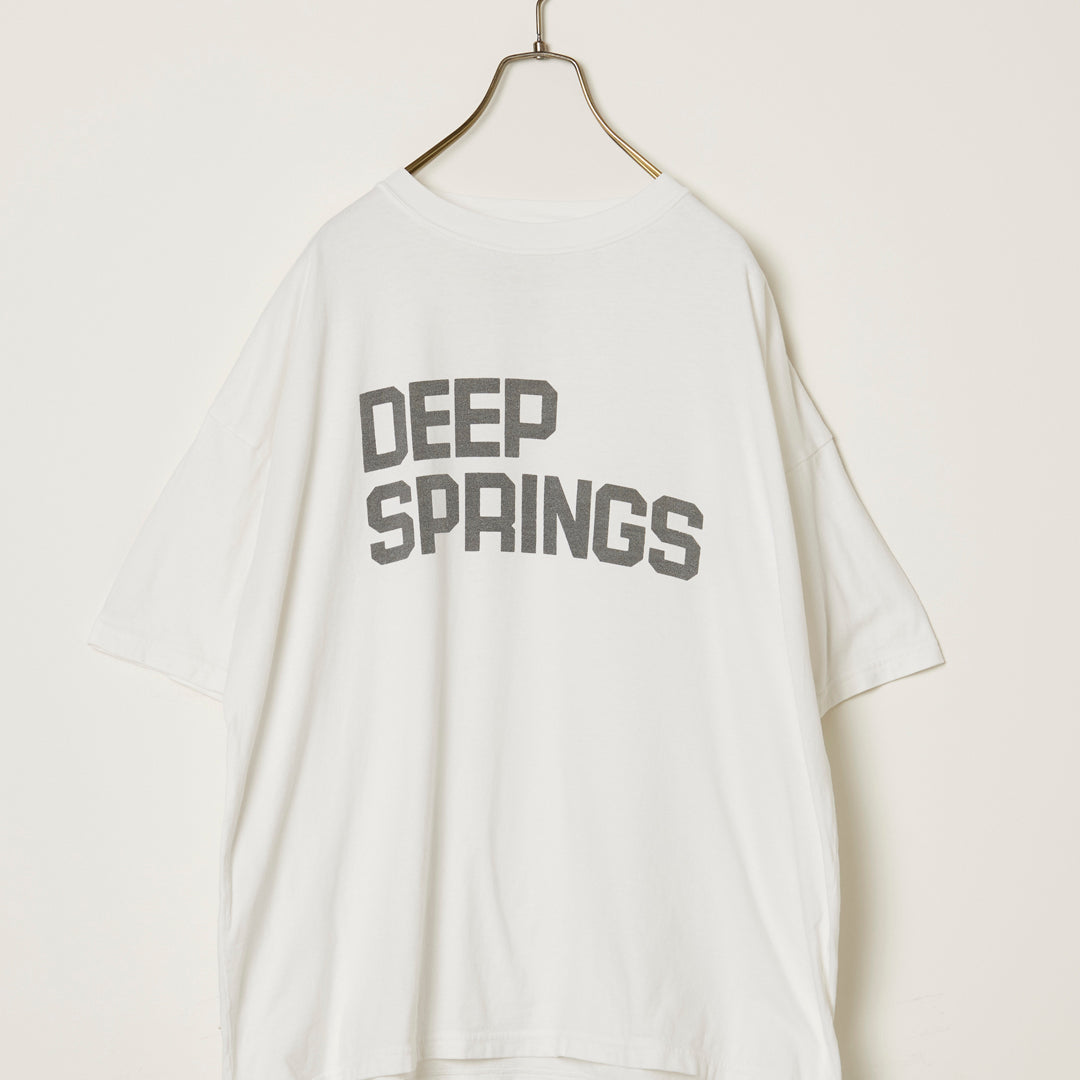 HARD SP加⼯20/天竺BIGサイズT(DEEP SPRINGS)