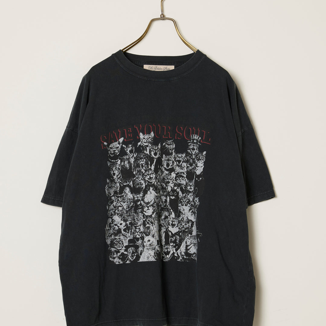 HARD SP加⼯20/-天竺BIGサイズT(SAVE YOUR SOUL)