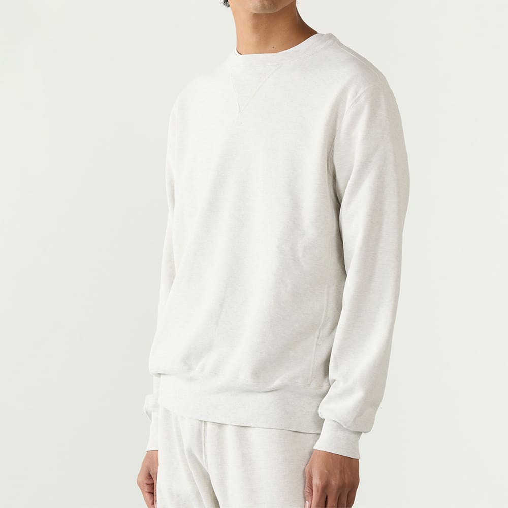 SP加工裏毛クルー