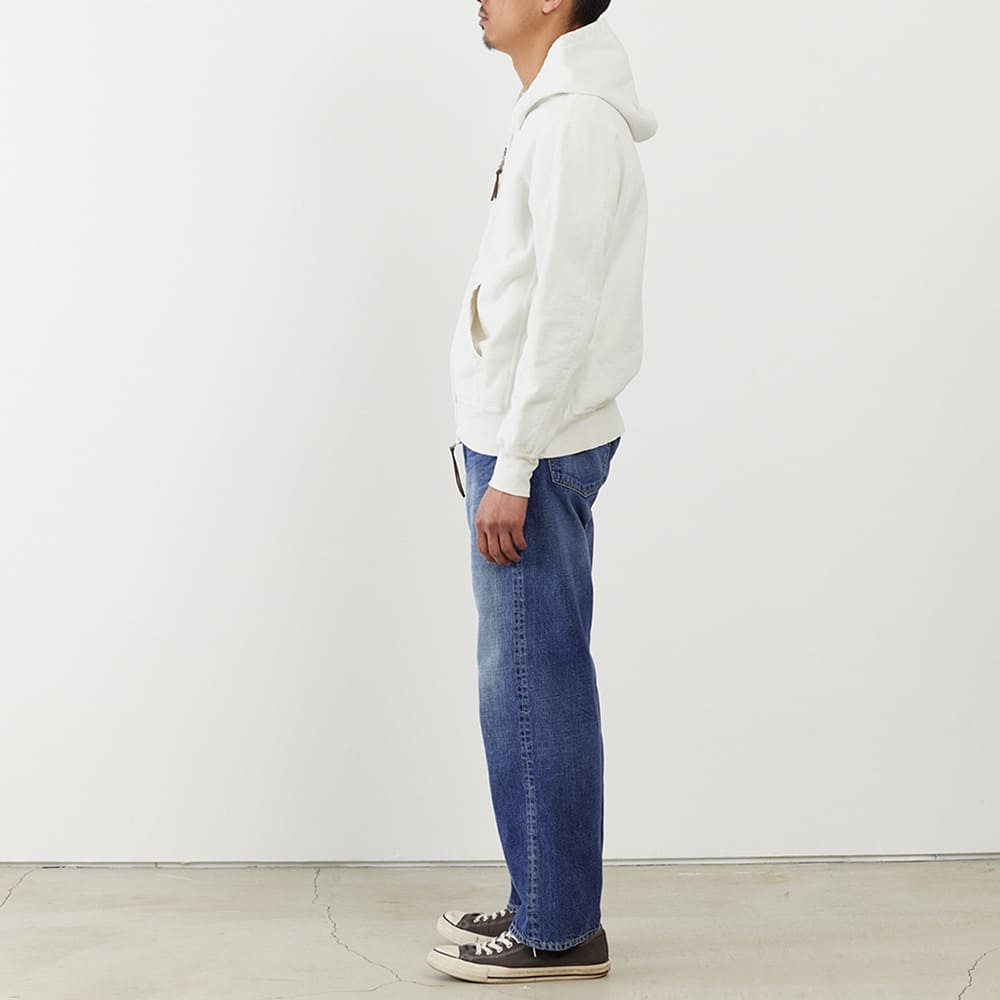 SP加工裏毛ZIPパーカー