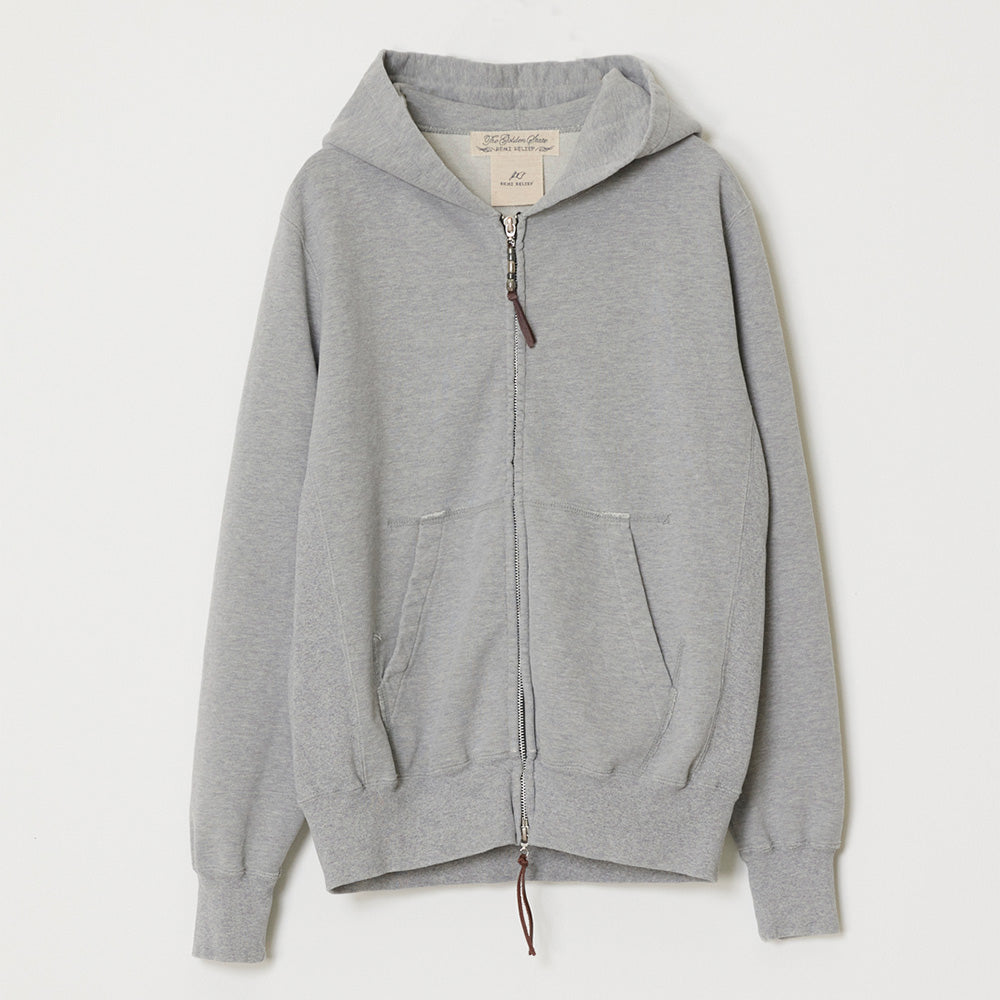 SP加工裏毛ZIPパーカー