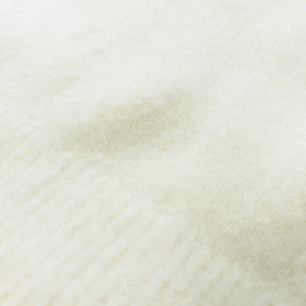 Brushed knit cardigan (numbering 14)