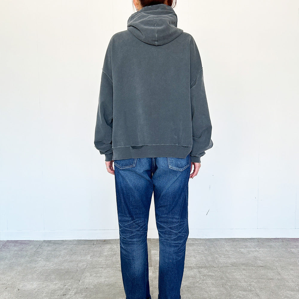 더블 SP 가공 뒤털 파커(무지)