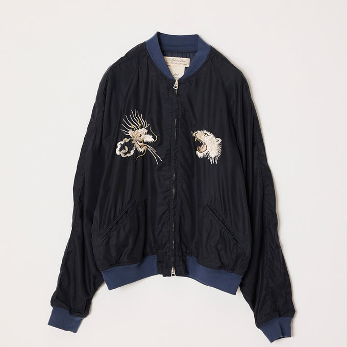 22AW embroidery MA-1ブルゾン 卑しい - MA-1・フライトジャケット