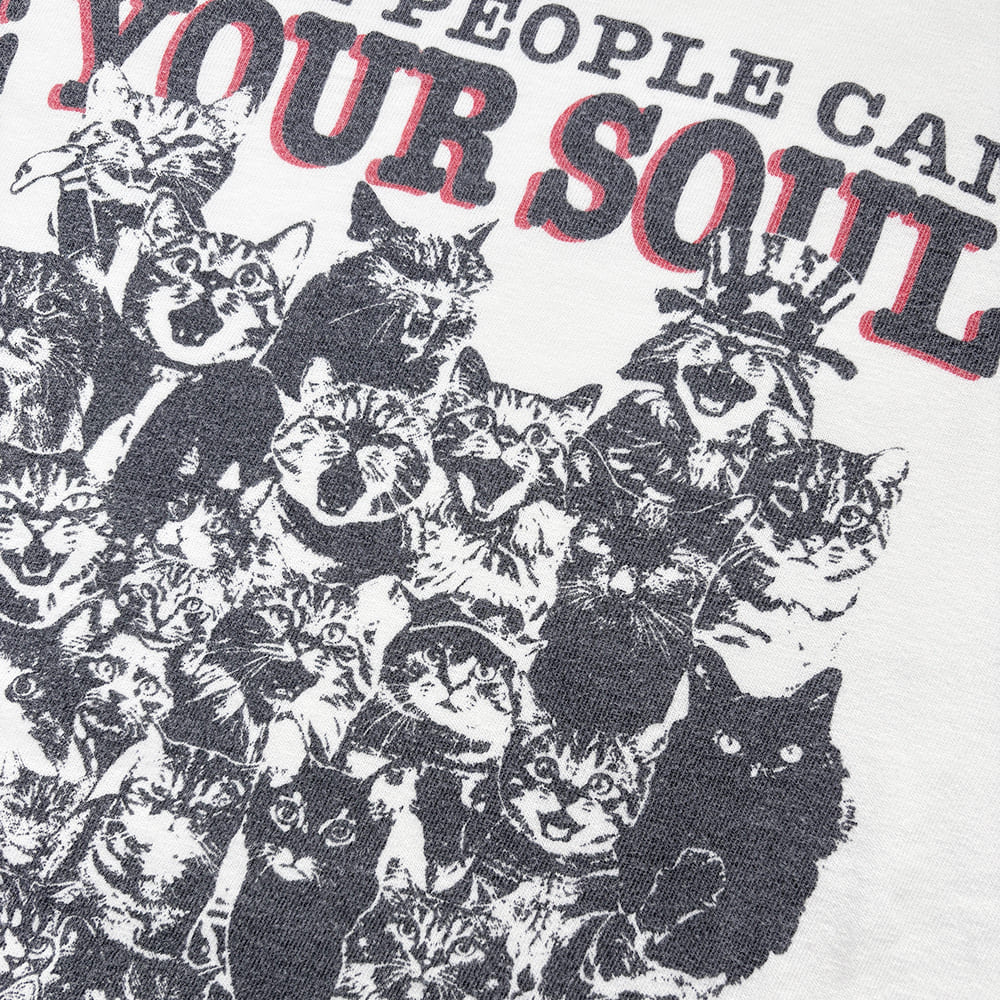 HARD SP加⼯20/天竺BIGサイズT(SAVE YOUR SOUL) 猫バージョン