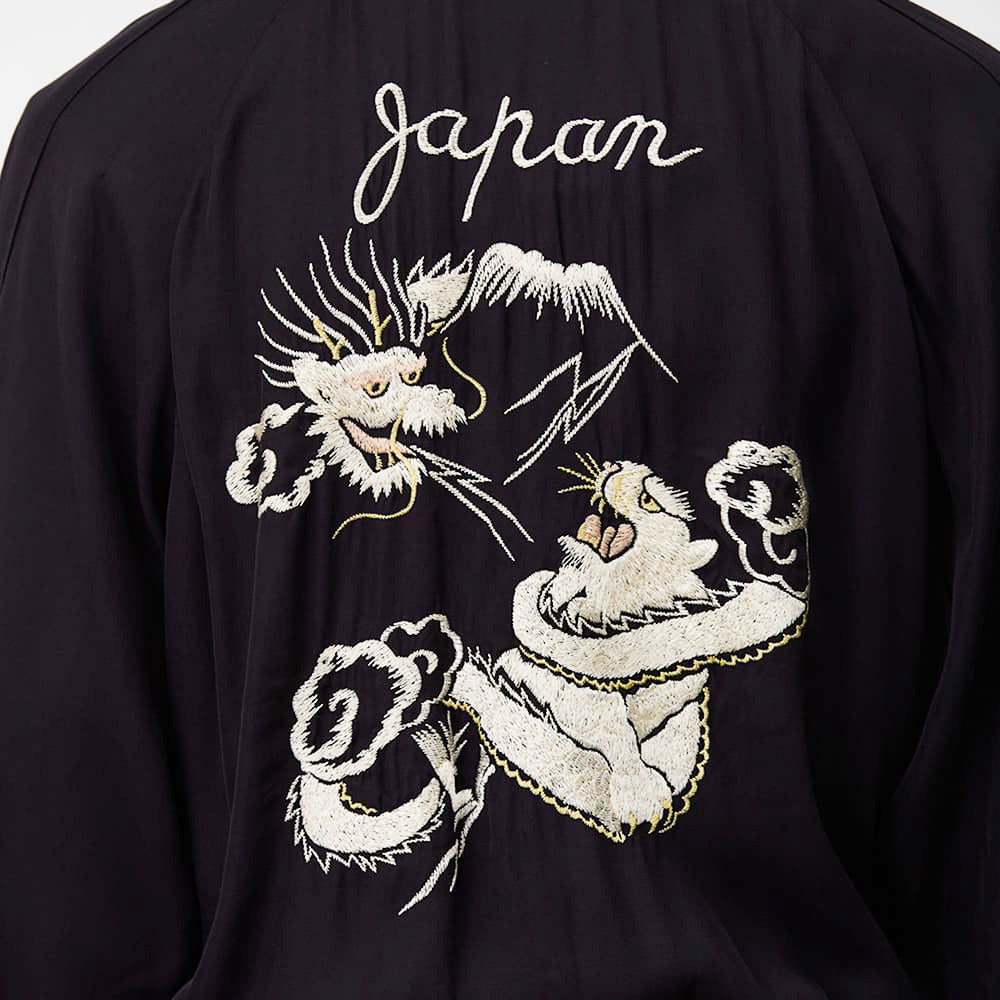 unknown vintage 燕 刺繍 レーヨン スカジャン unknown vintage 燕 刺繍 レーヨン スカジャン unknown vintage