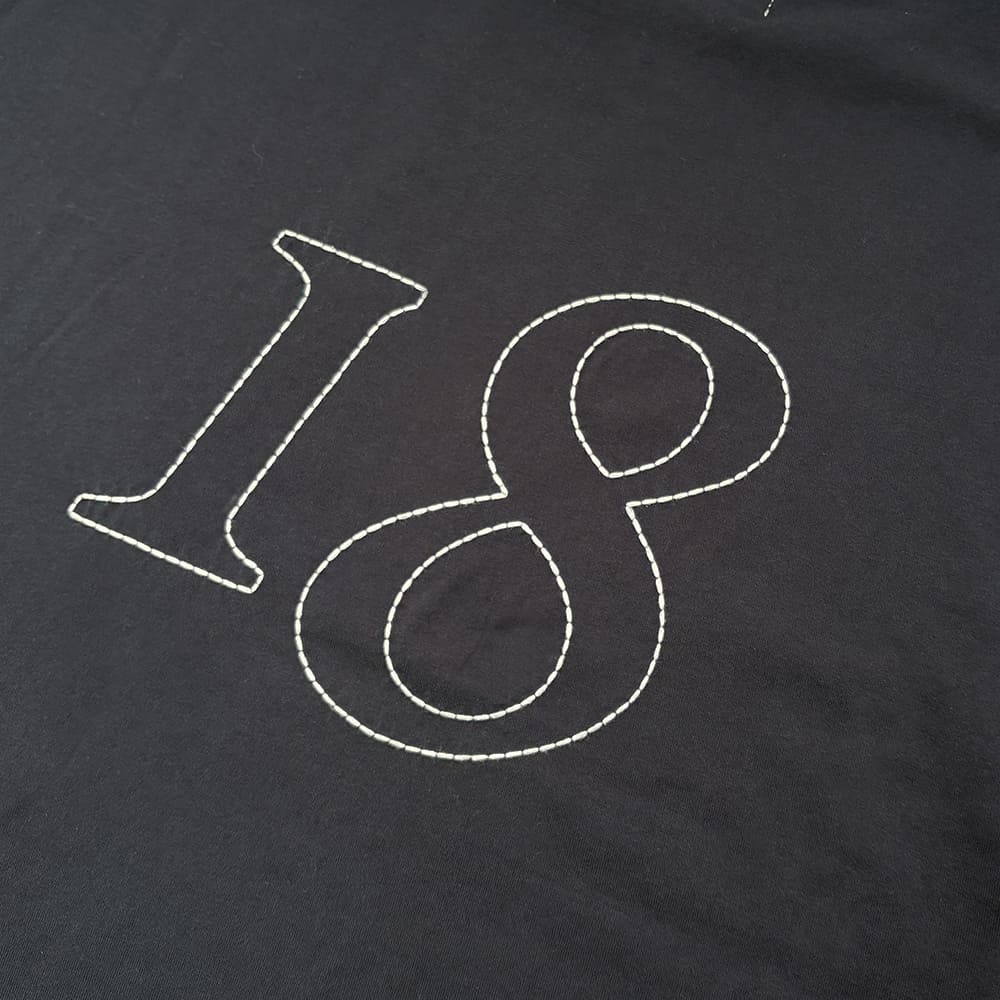 SP加⼯25/天竺T(刺繍：IN)