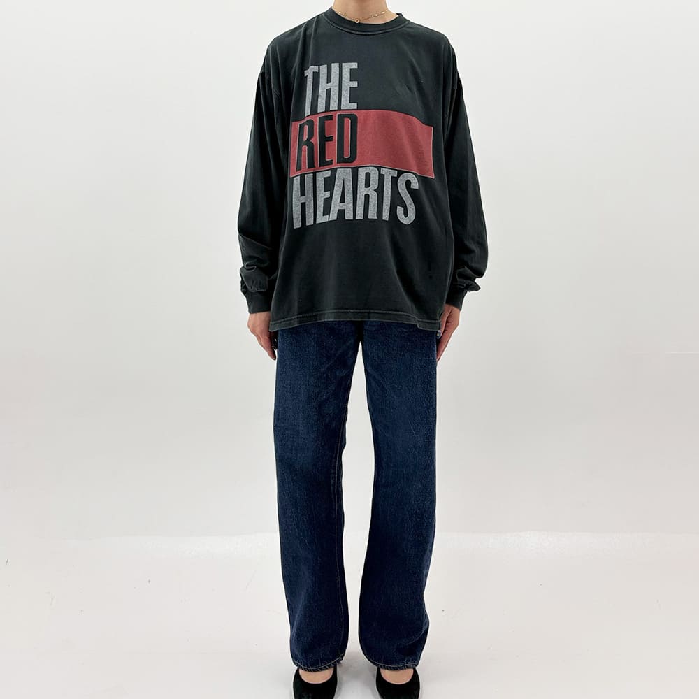 Hard SP processing 20/jersey long-sleeve T-shirt (THE RED HEARTS)
