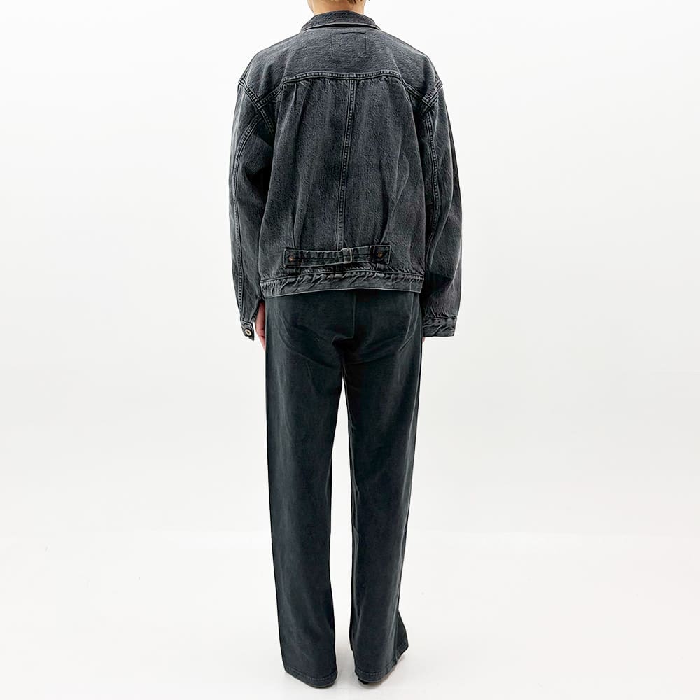 12oz DENIM S40's JKT (USED BLACK)