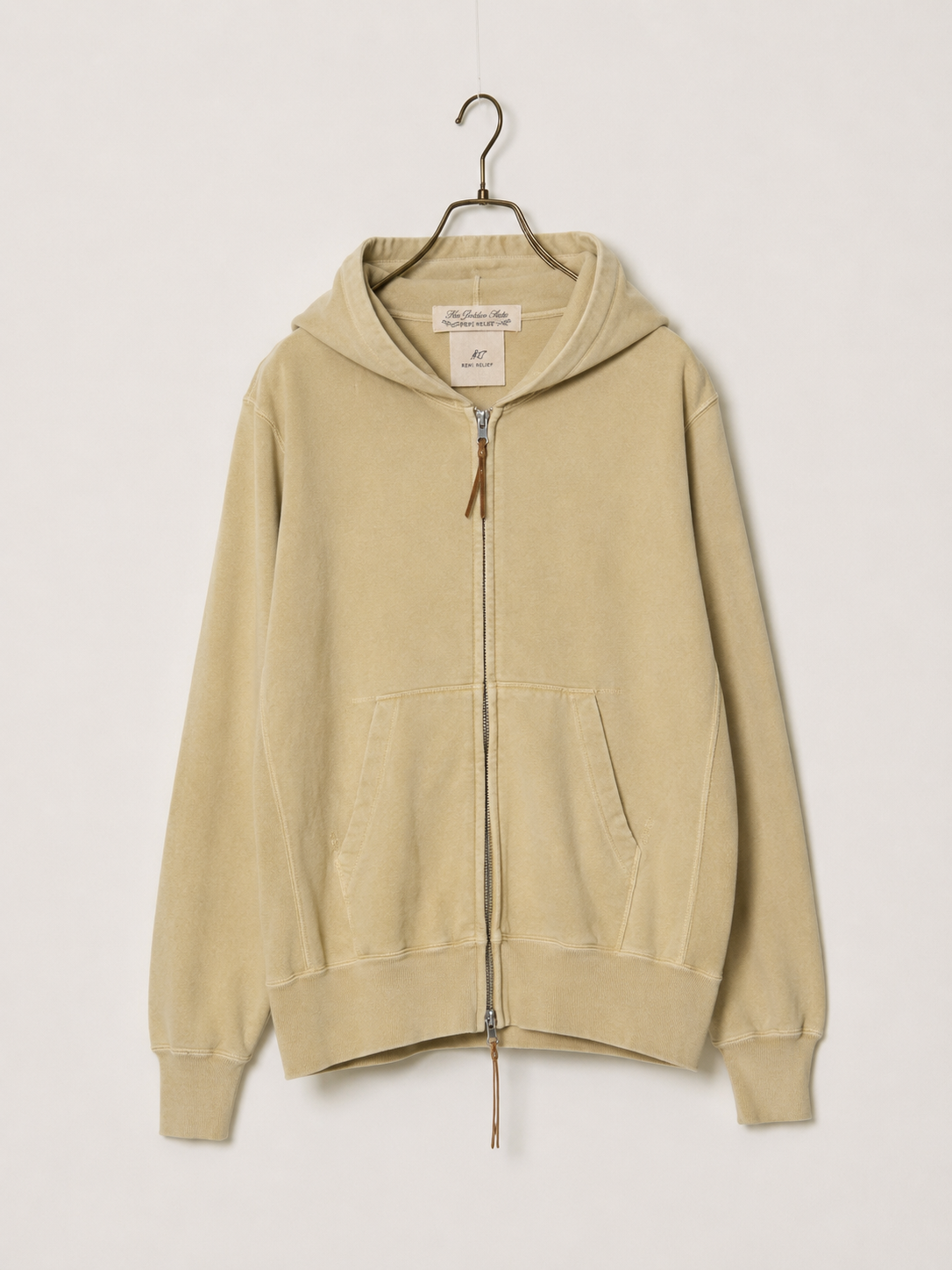 SP Processed Loopwheeled Zip Hoodie 27SS
