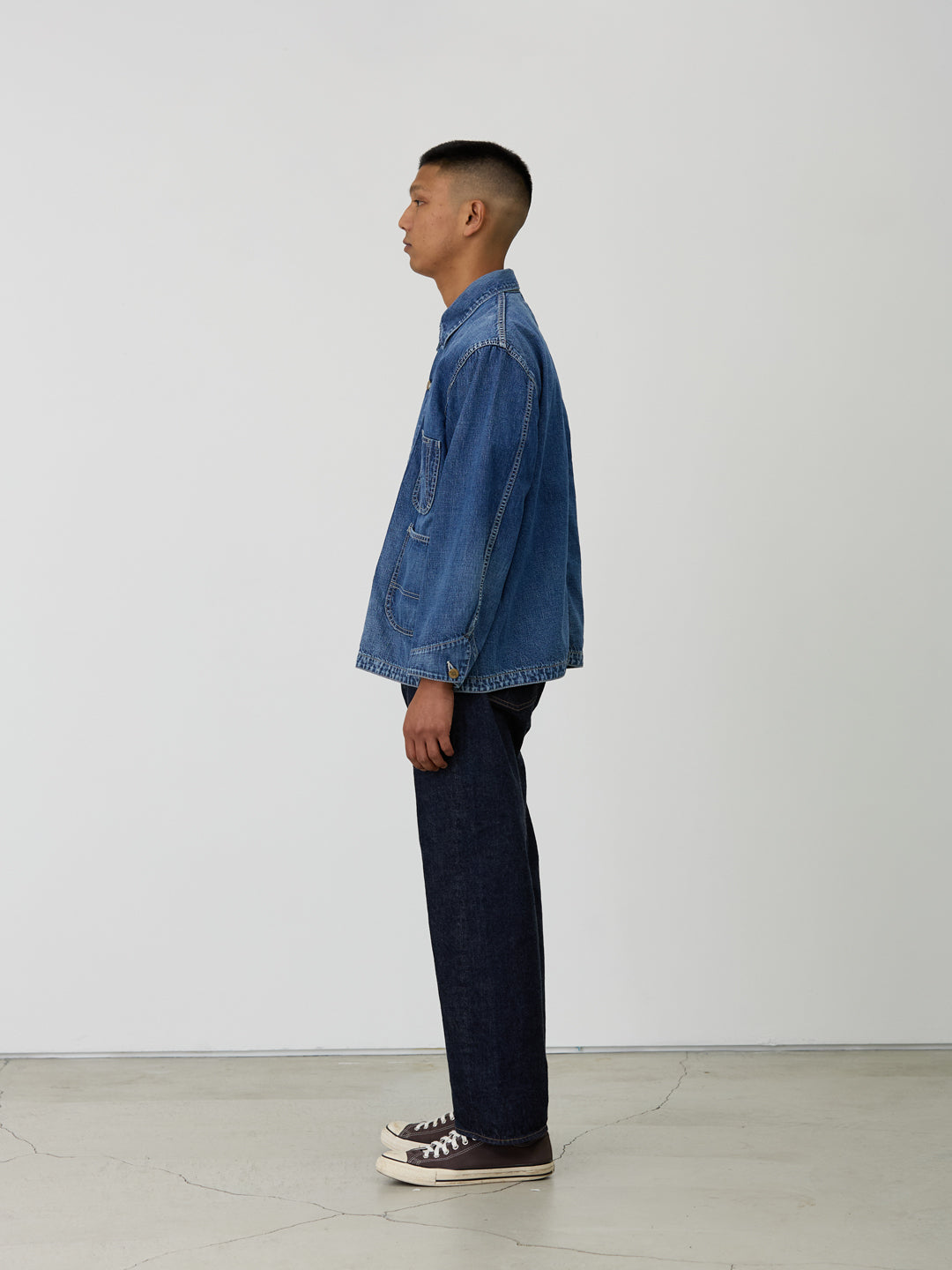 9.5oz Nep Denim Coverall (BLUE)