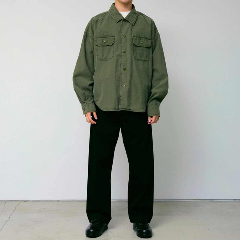 WIDE MILITARY SHIRT(ノーマル)