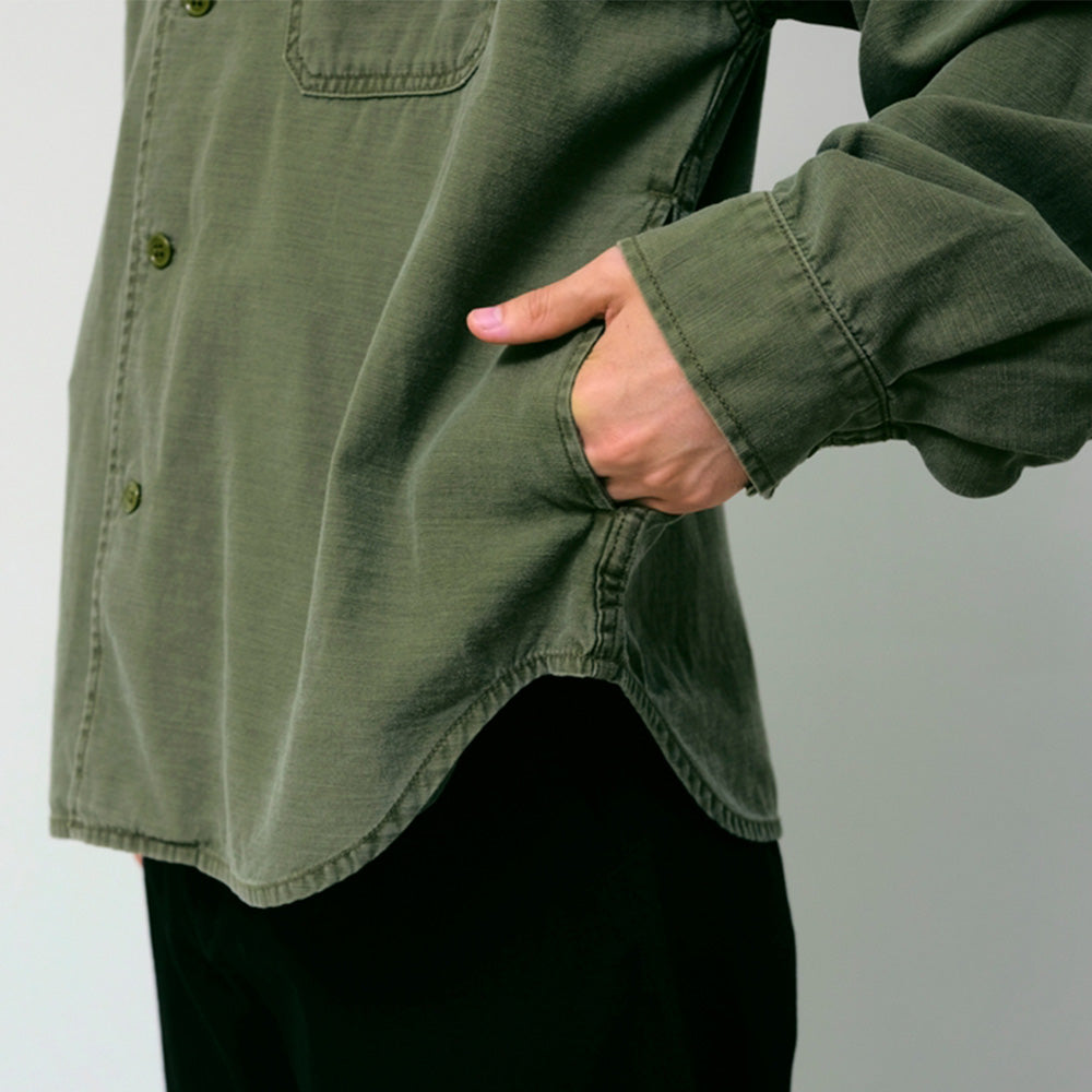 WIDE MILITARY SHIRT(ノーマル)