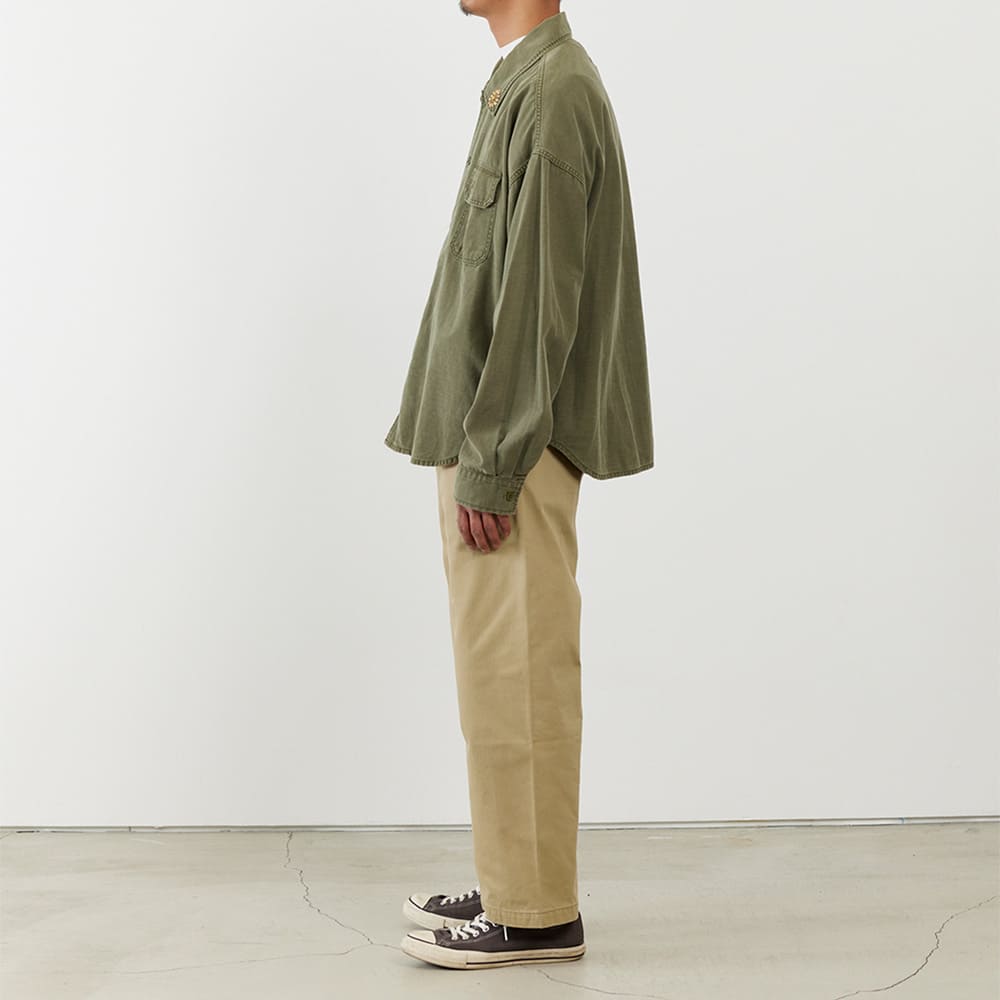 WIDE MILITARY SHIRT(오바나 스터드)