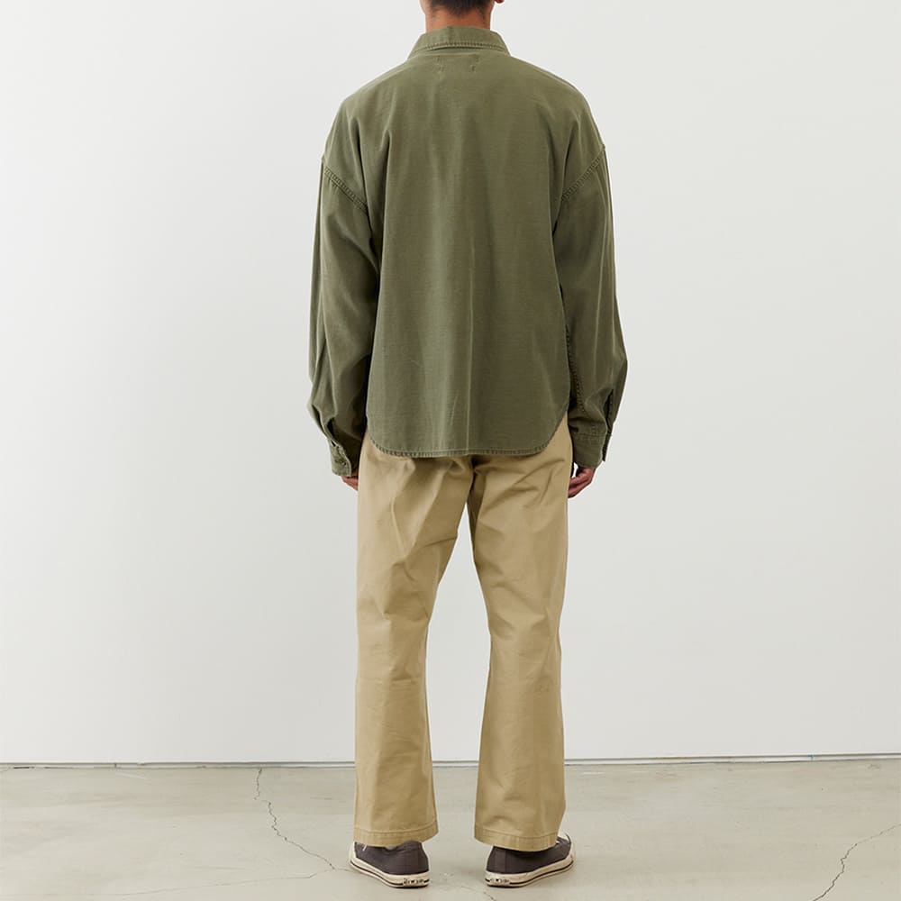 WIDE MILITARY SHIRT(오바나 스터드)