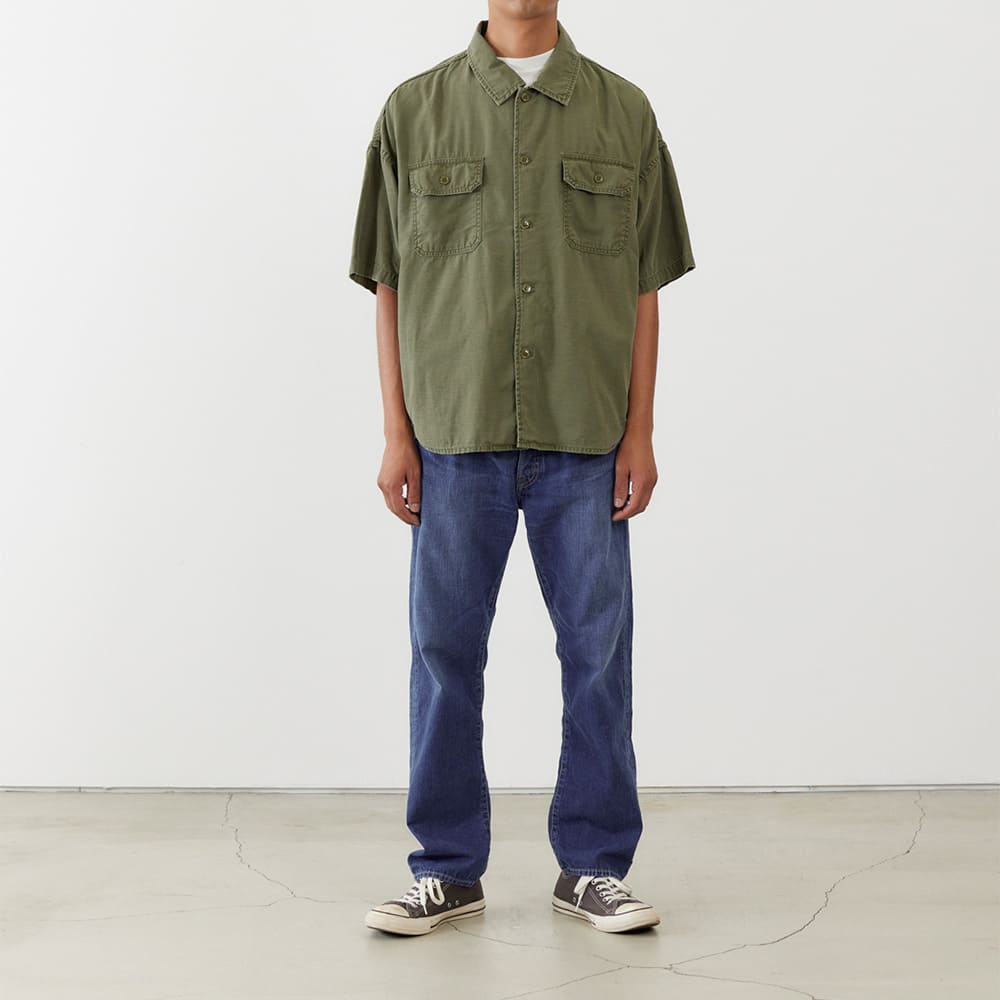 WIDE MILITARY S/S SHIRT(ノーマル)