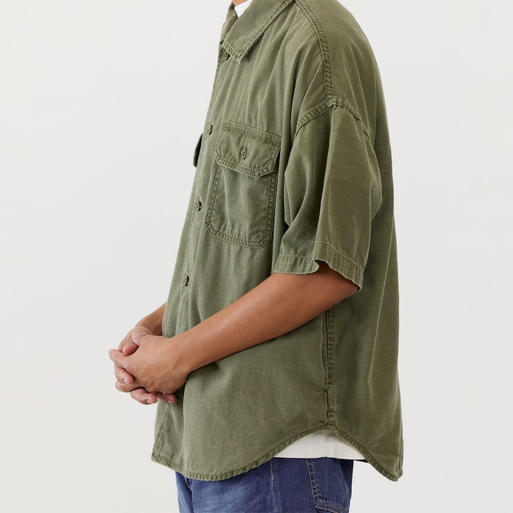 WIDE MILITARY S/S SHIRT(ノーマル)