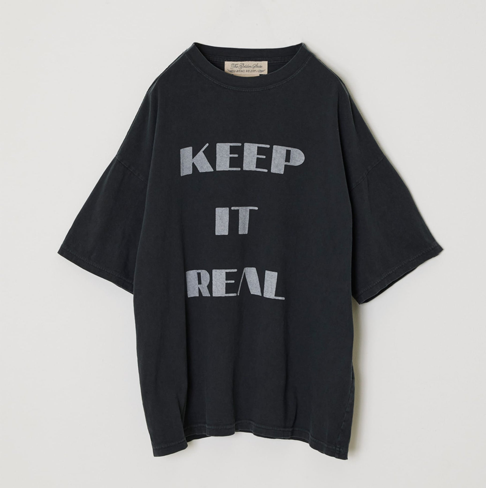 HARD SP가공 20/-천축 BIG 사이즈 T(KEEP IT REAL)