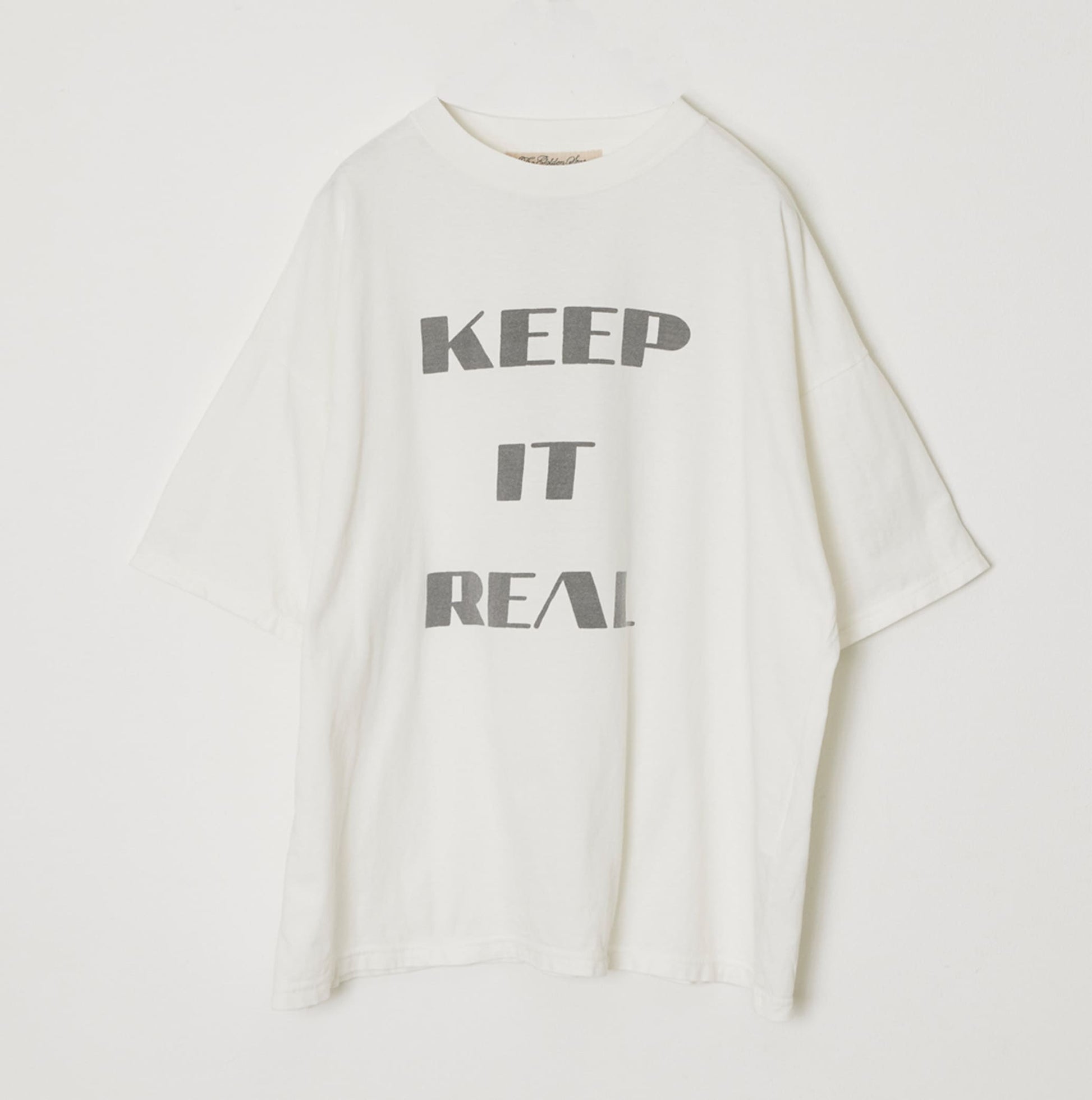 HARD SP가공 20/-천축 BIG 사이즈 T(KEEP IT REAL)