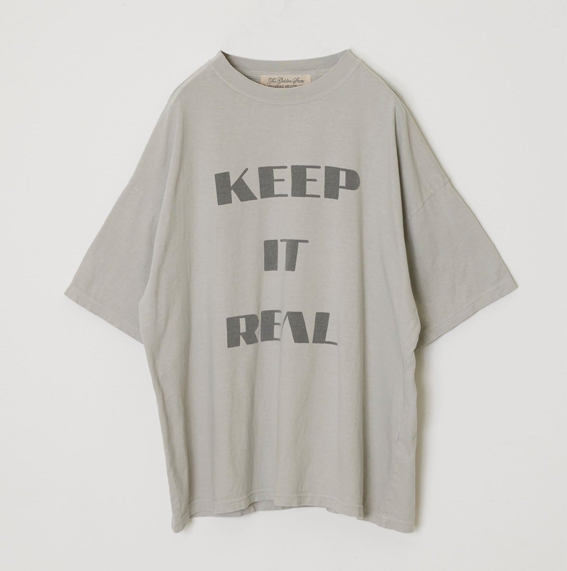 HARD SP가공 20/-천축 BIG 사이즈 T(KEEP IT REAL)