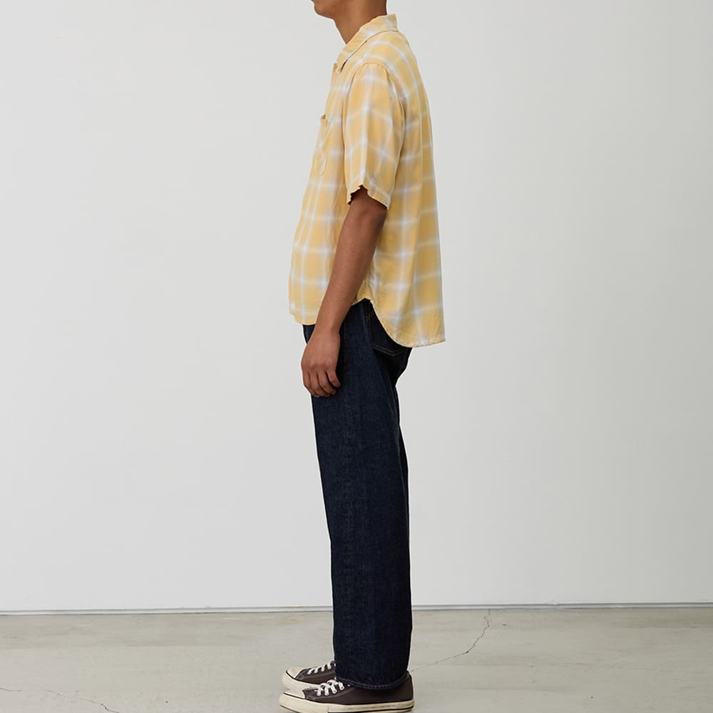 レーヨンツイルオンブレS/Sシャツ