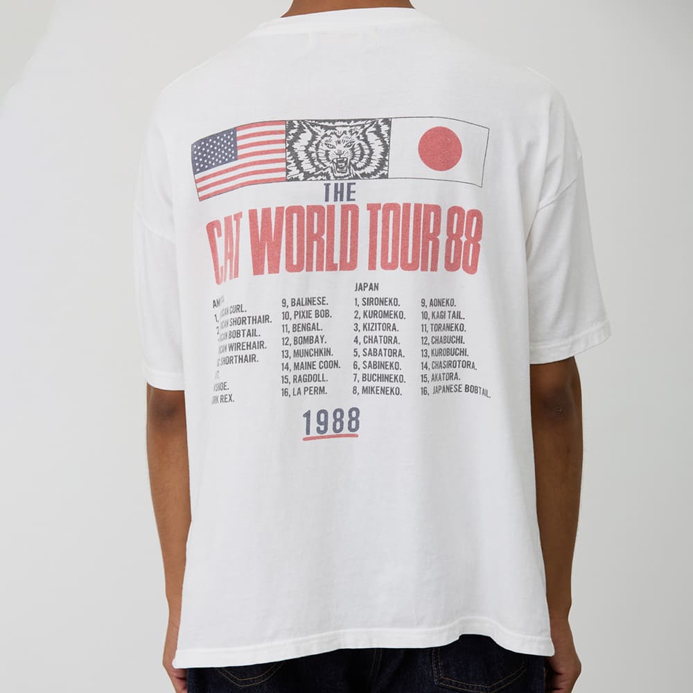 HARD SP processing 20/-T-cloth BIG size T(WORLD TOUR88)