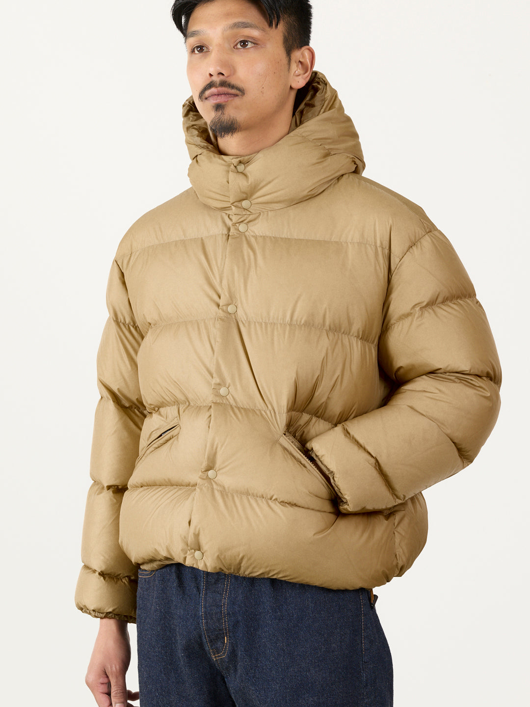 Ultra-lightweight nylon classic down jacket hoodie