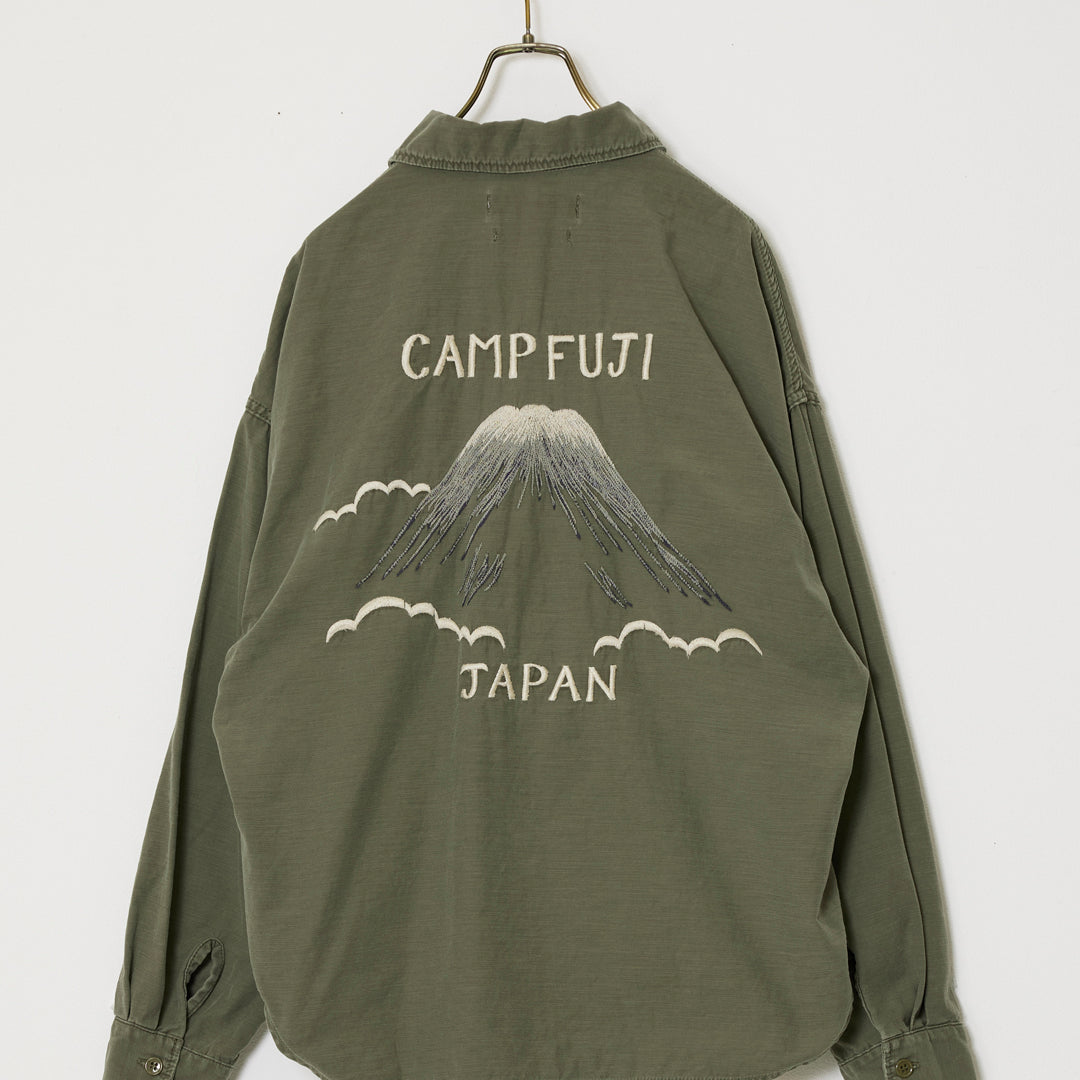 WIDE military shirt (embroidery: JAPAN)