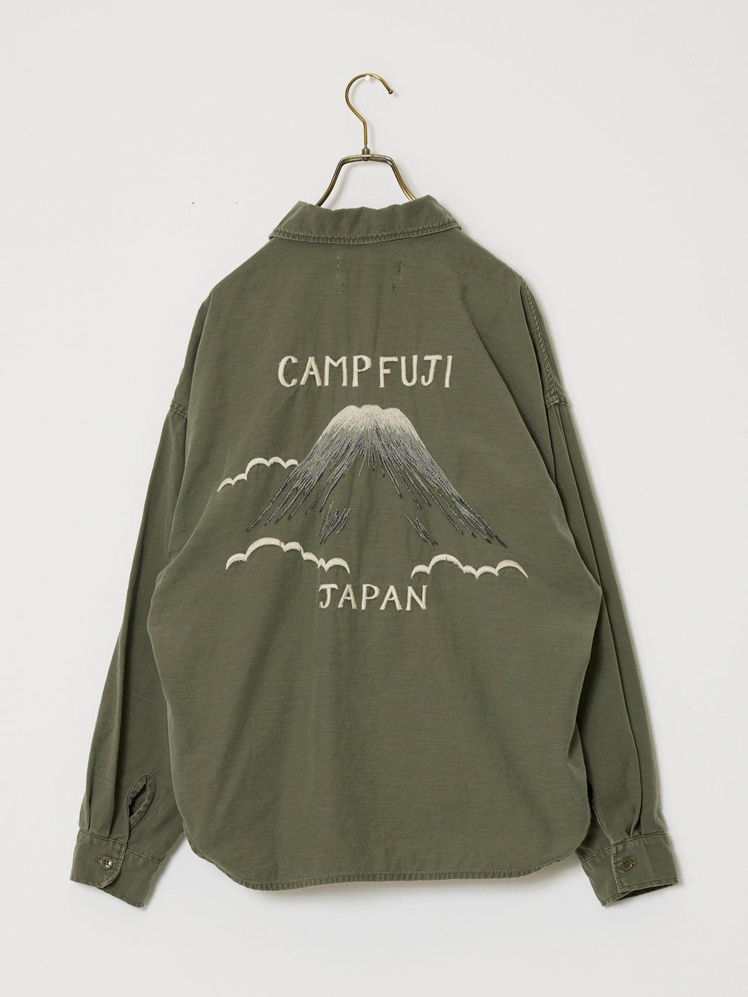 WIDE military shirt (embroidery: JAPAN)