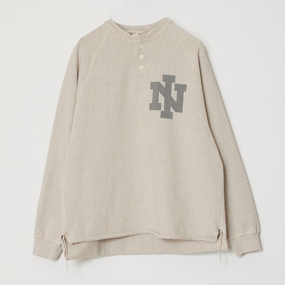 SP Processing 8/Jersey Henley Neck Long T(IN)