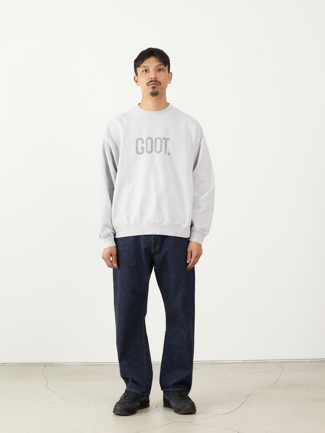 Double SP processed fleece crew (GOOT,)