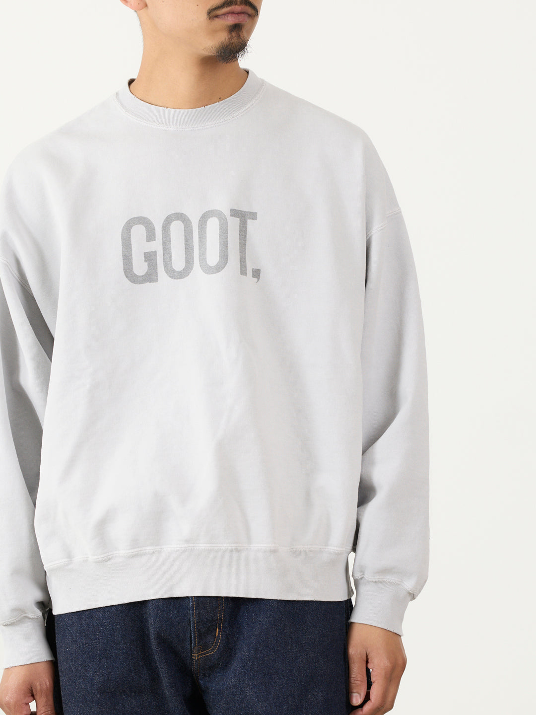 Double SP processed fleece crew (GOOT,)