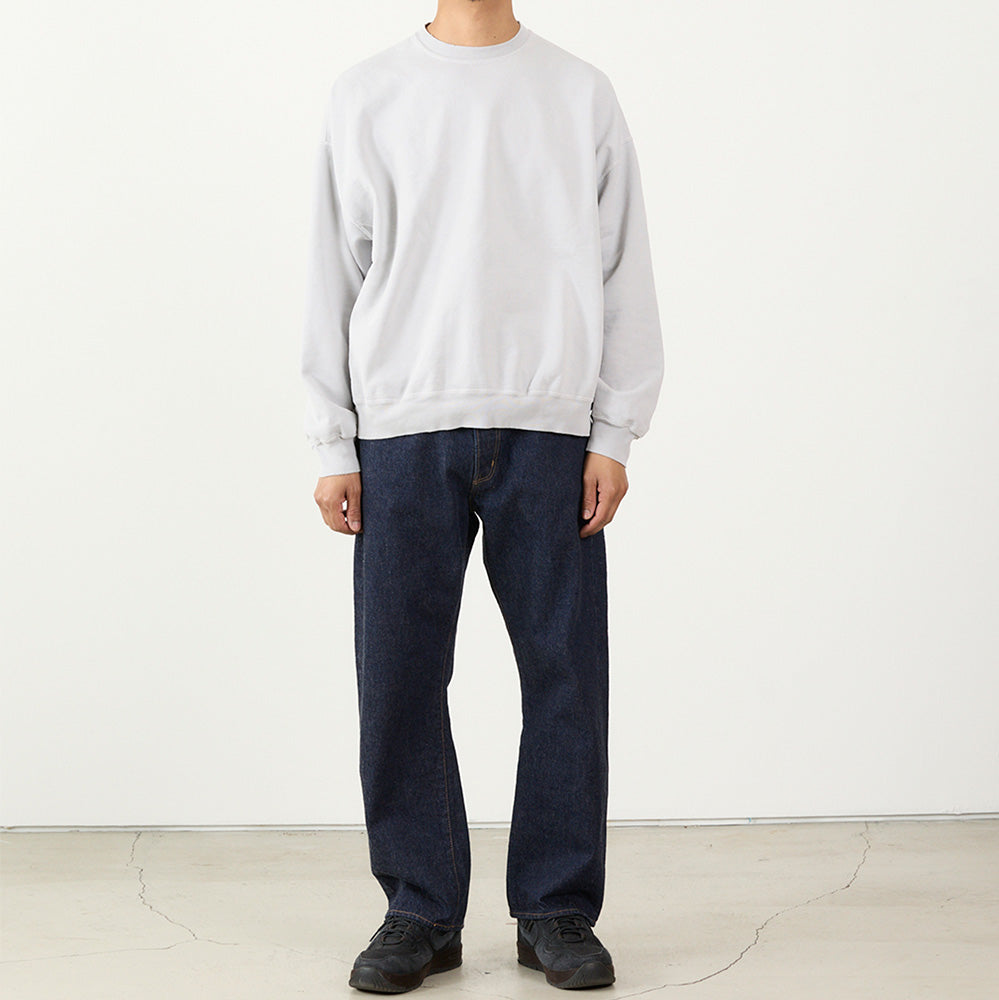 Double SP processing fleece crew (plain)