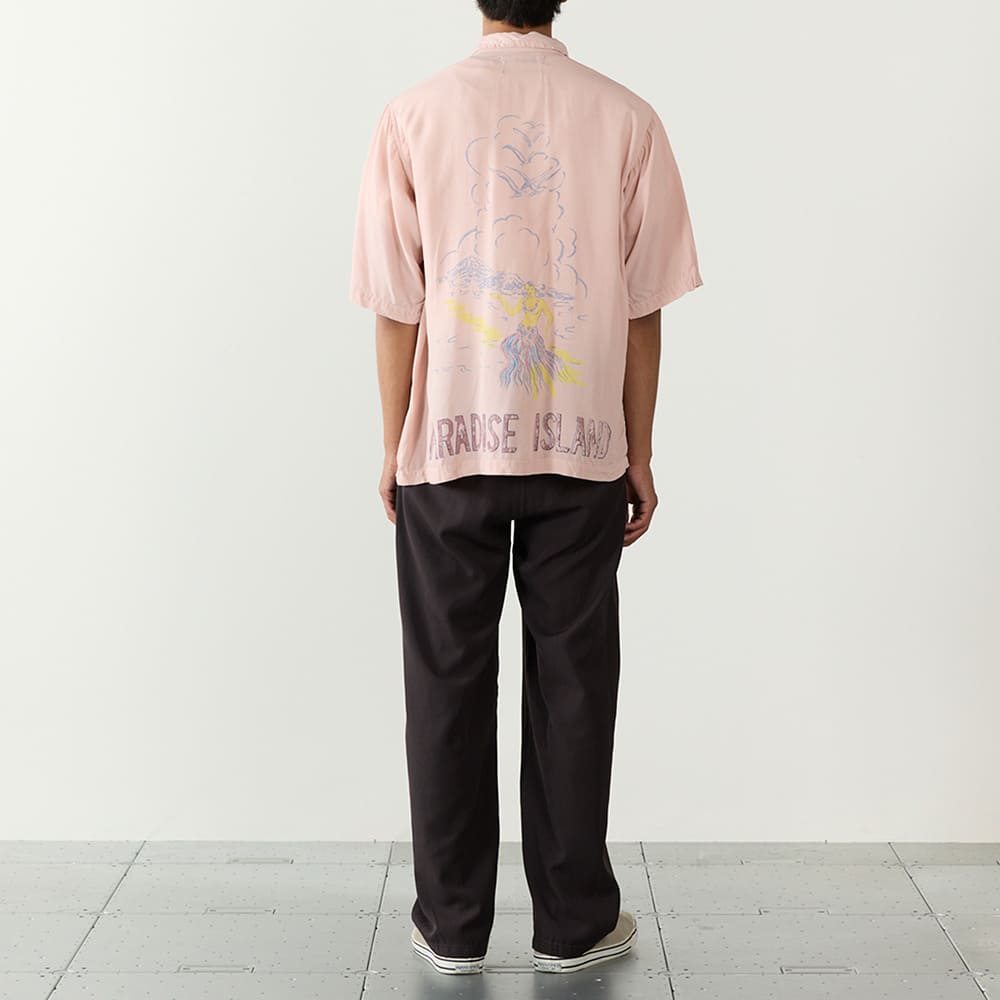 レーヨンアロハシャツ(PARADISE ISLAND)