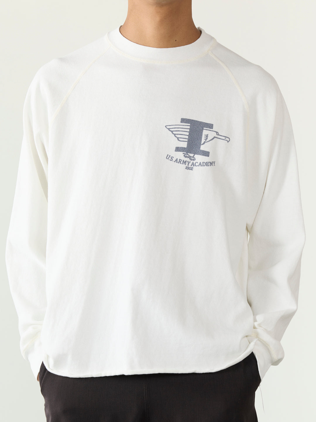 SP加⼯8/天竺ラグランロンT(U.S. ARMY)
