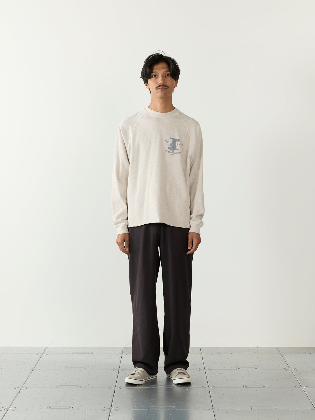 SP加⼯8/天竺ラグランロンT(U.S. ARMY)