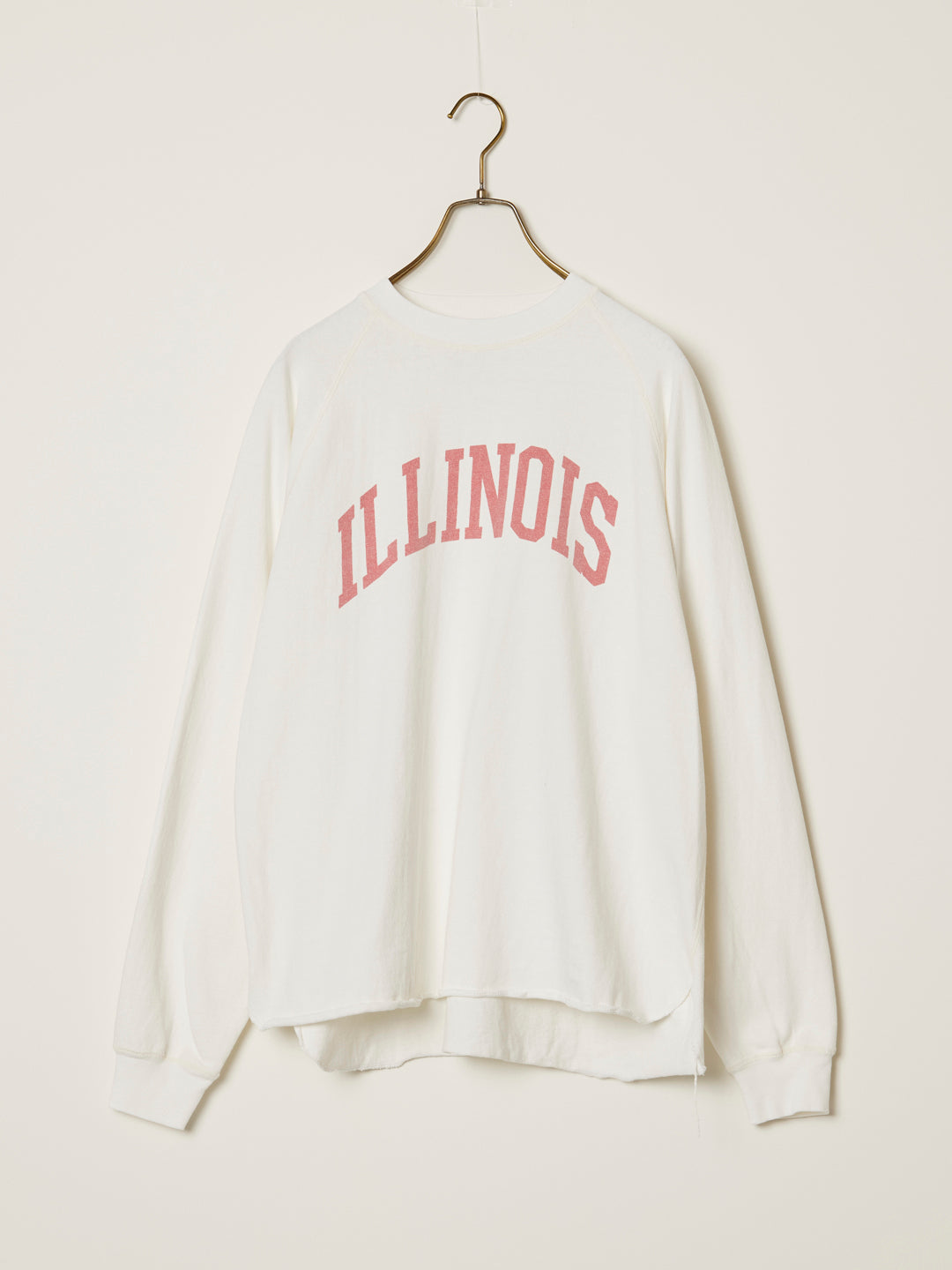 SP加⼯8/天竺ラグランロンT(ILLINOIS)