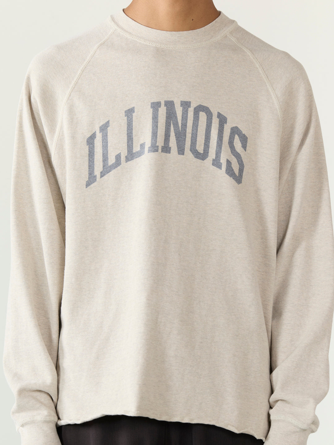 SP加⼯8/天竺ラグランロンT(ILLINOIS)
